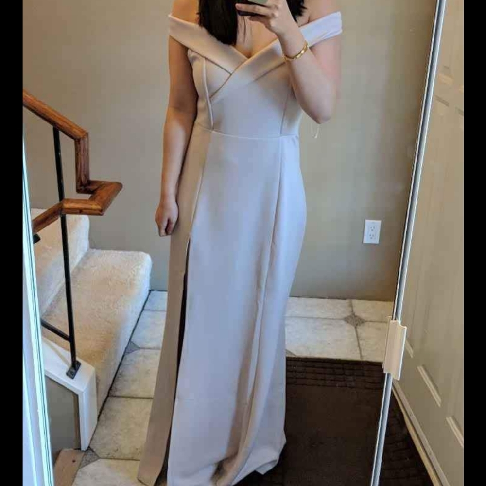 Beige showpo dress